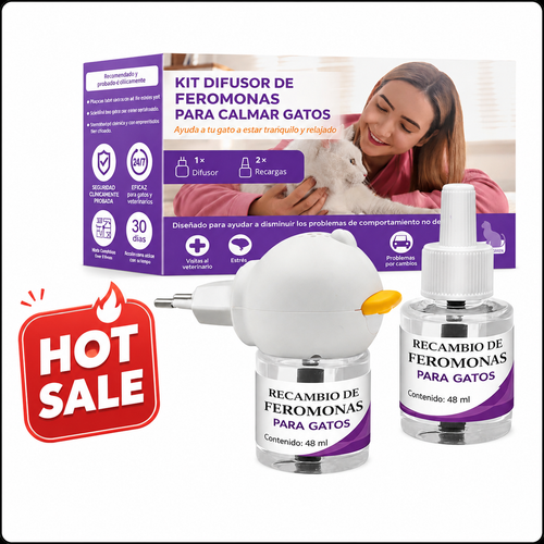 Kit Difusor Calmante para Gatos